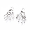 Tibetan Style Alloy Pendants LS-TIBEP-5291-AS-FF-2