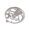 Non-Tarnish 201 Stainless Steel Pendants STAS-K250-06P-2