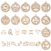 2 Bags 2 Style Alloy Pendants PALLOY-AR0001-23-1