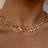 DIY 304 Stainless Steel Paperclip Chain Bracelet & Necklaces Making Kits DIY-LP0004-58-3