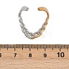 304 Stainless Steel Cuff Rings for Women LS-RJEW-L133-03GP-03-3