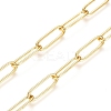 Soldered Brass Paperclip Chains CHC-D025-03G-01-2