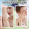 12Pcs 304 Stainless Steel Paperclip Chain Bracelets Set for Women BJEW-SC0001-21-5