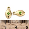 Real 14K Gold Plated 304 Stainless Steel Charms STAS-R005-09G-03-3