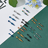 24Pcs 12 Style 303 Stainless Steel Cartilage Earrings EJEW-FI0002-49-5