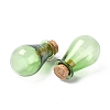 Glass Cork Bottles Ornament LS-AJEW-O032-02C-2