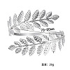 Leaf Alloy Arm Cuff Bangles for Women FS-WG391C2-02-2