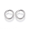Tarnish Resistant 304 Stainless Steel Open Jump Rings A-STAS-E113-11P-1