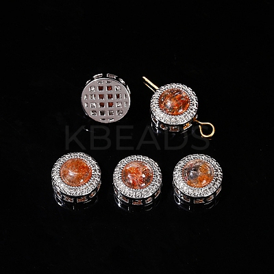 Natural Sunstone Beads PW-WGB0C35-06-1