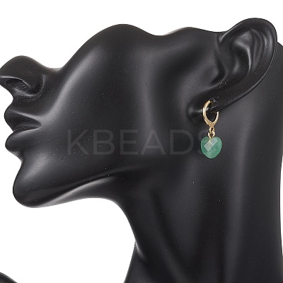Brass Hoop Earrings EJEW-JE06907-1