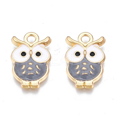 Alloy Enamel Pendants PALLOY-N170-019B-NR-1