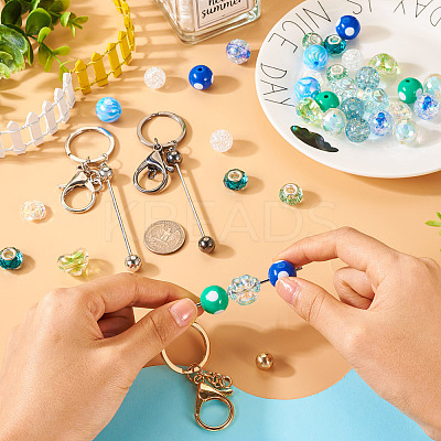 DIY Beadable Keychain Making Kit DIY-TA0006-01-1