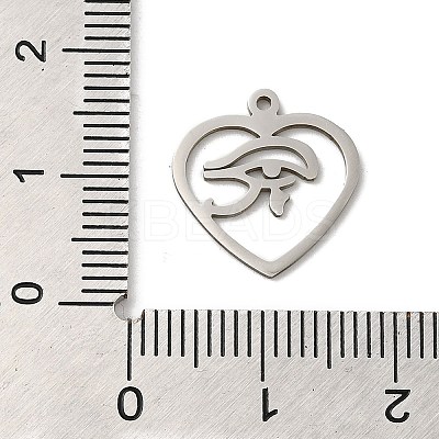 Non-Tarnish 201 Stainless Steel Pendants LS-STAS-E206-06P-03-1