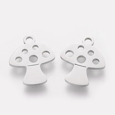 Non-Tarnish 201 Stainless Steel Charms STAS-S105-T491-1