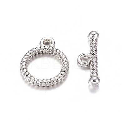 Tibetan Style Alloy Toggle Clasps LS-AC2016-NF-1