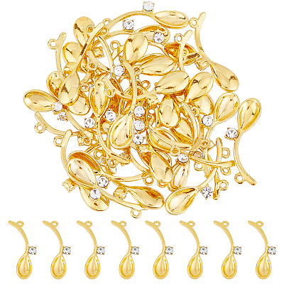 40PCS Alloy Pendants PALLOY-DC0001-23-RS-1