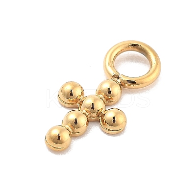 Ion Plating(IP) 304 Stainless Steel Charms STAS-P379-17G-1