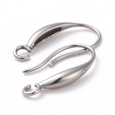 Tarnish Resistant 304 Stainless Steel Earring Hooks STAS-E017-01P-1