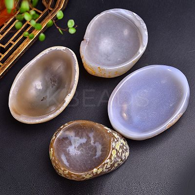 Natural Agate Charging Bowl for Cleansing PW-WG25657-01-1