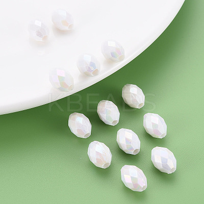 Opaque Acrylic Beads X-TACR-S153-32I-09-1
