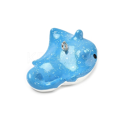 Marine Theme Opaque Resin Pendants LS-RESI-P047-01F-P-1