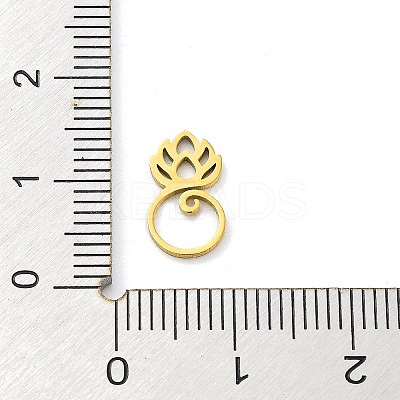304 Stainless Steel Charms LS-STAS-D036-01G-1