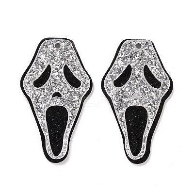 Opaque Acrylic Pendants X-MACR-M020-10-1