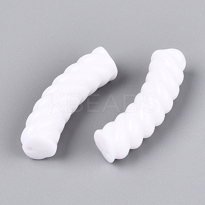 Opaque Acrylic Beads OACR-A016-03K-1