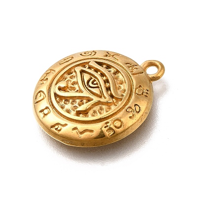 304 Stainless Steel Pendants STAS-C119-11G-1