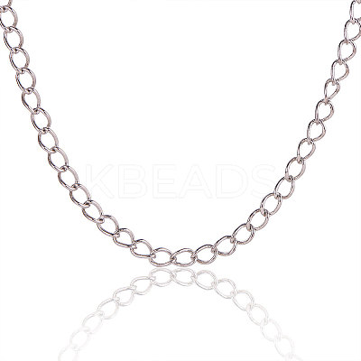 Brass Twisted Chains CHC-CJ0001-20A-P-NR-1