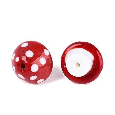 Handmade Lampwork Beads LAMP-Q033-01B-1