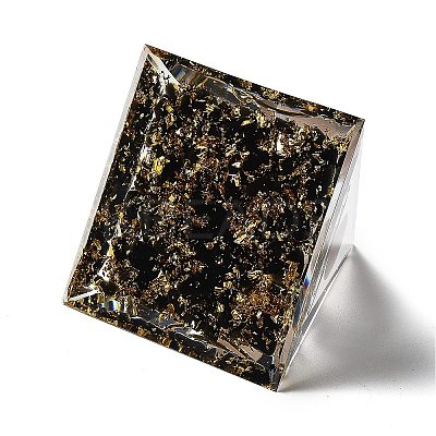 Orgonite Pyramid Resin Energy Generators AJEW-D056-01B-1