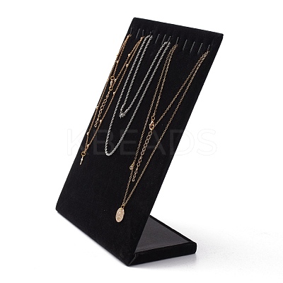 Velvet Necklace Displays NDIS-A001-5A-1