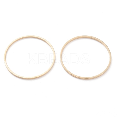 Brass Linking Rings KK-Y003-03J-G-1