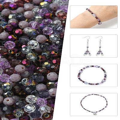 Mixed Styles Glass Beads GLAA-YWC0004-01I-1