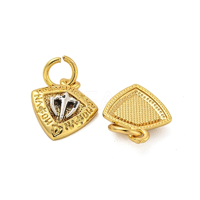 Long-Lasting Plated Brass Pendants KK-K387-05C-G-1