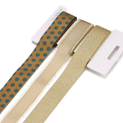 9 Yards 3 Styles Polyester Ribbon SRIB-A014-H03-1