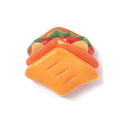 Cute Opaque Resin Cabochons RESI-L046-D05-1