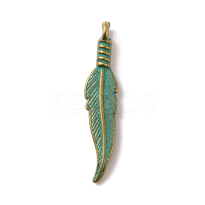 Tibetan Style Alloy Pendants FIND-WH0114-53GGP-1