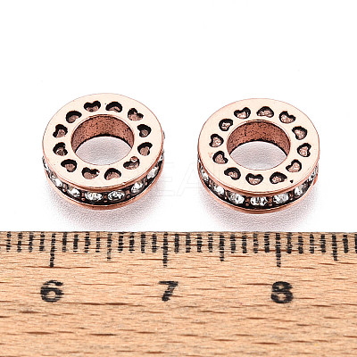 Alloy European Beads MPDL-S066-010C-R-1