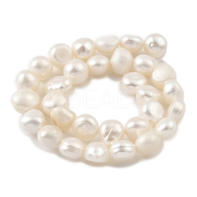 Natural Cultured Freshwater Pearl Beads Strands PEAR-A006-04D-1