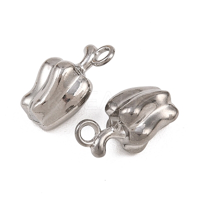 304 Stainless Steel Pendants STAS-B167-26C-P-1