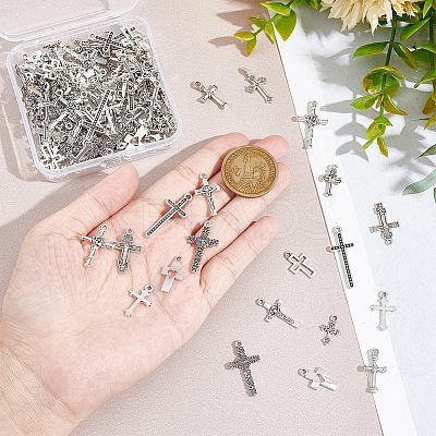 12 bags 12 style Tibetan Style Alloy Pendants FIND-NB0003-91-1