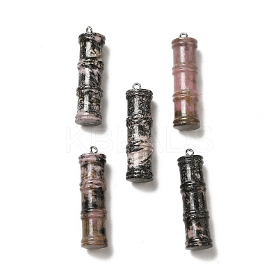 Natural Rhodonite Pendants G-I340-A23-1