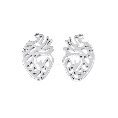 Non-Tarnish 201 Stainless Steel Pendants STAS-T063-179P-1