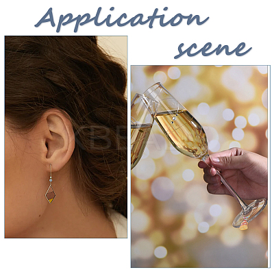 120Pcs 2 Colors 316 Surgical Stainless Steel Hoop Earring Findings STAS-HS0001-25-1