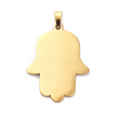 201 Stainless Steel Pendants LS-STAS-C062-03G-1