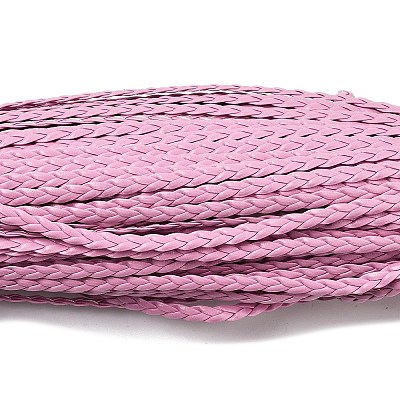 3-Ply PU Leather Braided Cord OCOR-Q059-01G-1