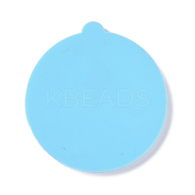Christmas Ball with Snowflake Pendant Silicone Molds DIY-K051-18-1