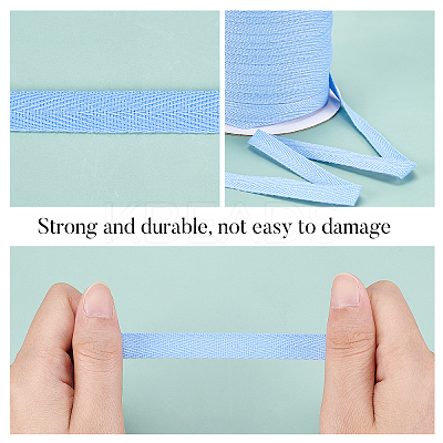 Cotton Twill Tape Ribbons OCOR-WH0058-35D-1